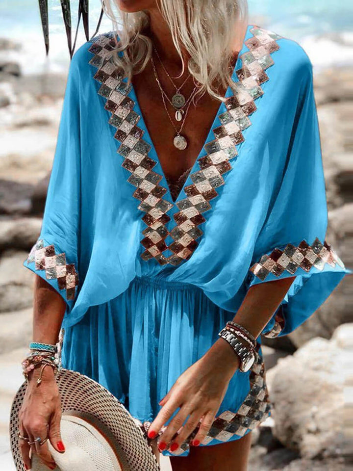 Thea | Bohemian Kimono Jumpsuit