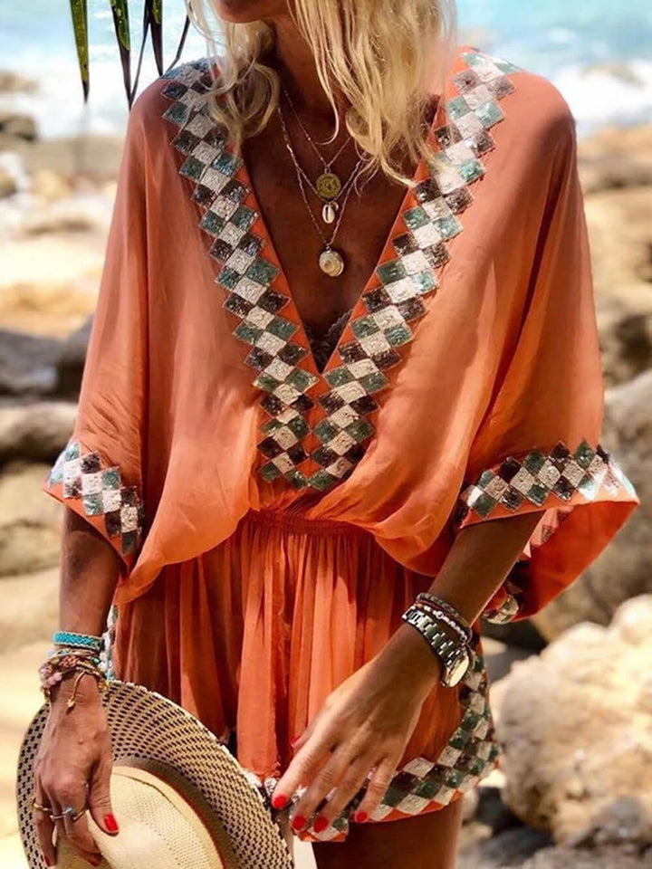 Thea | Bohemian Kimono Jumpsuit