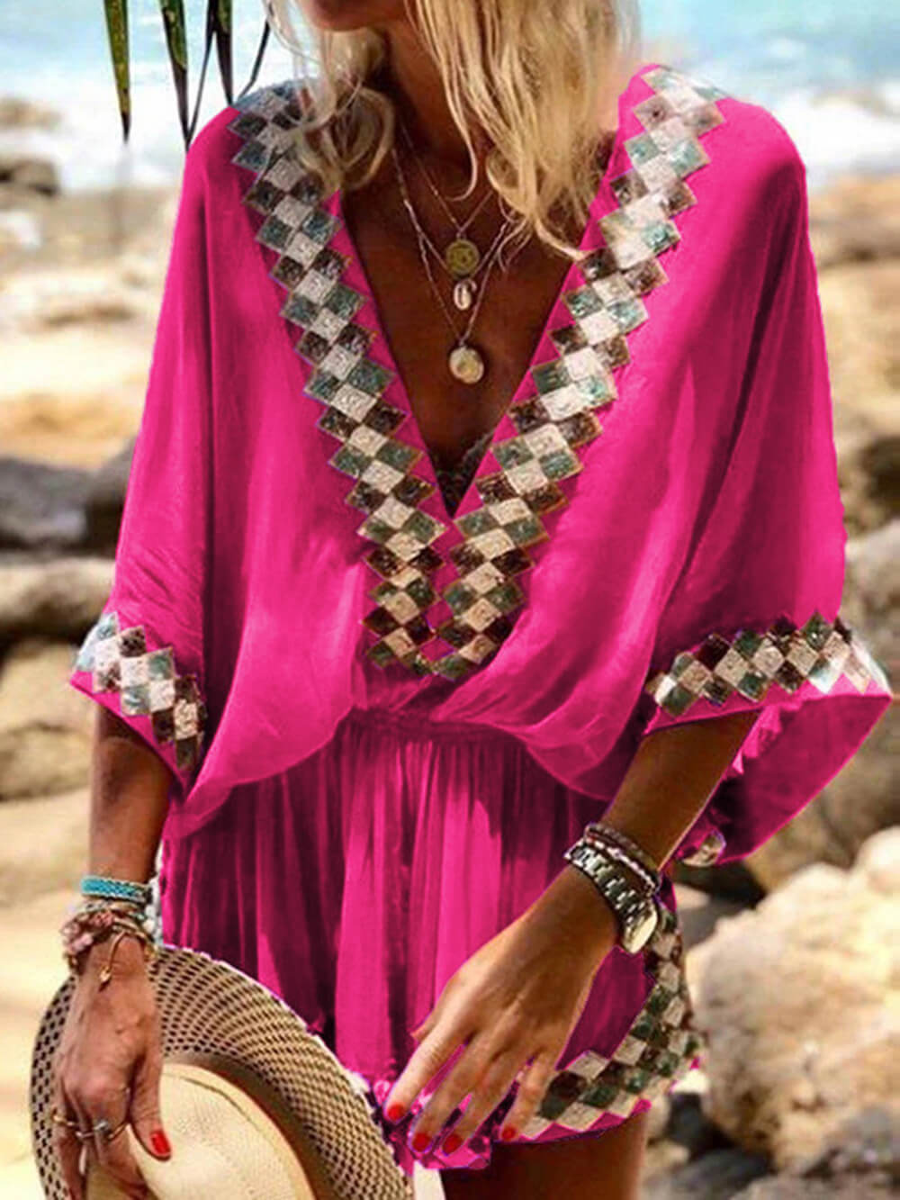 Thea | Bohemian Kimono Jumpsuit