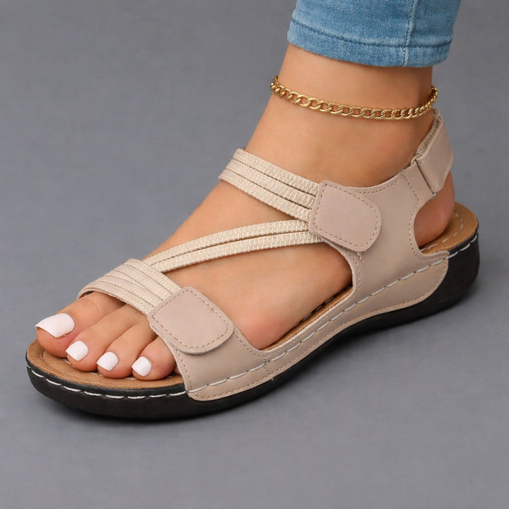 Marieke | Lichtgewicht Sandalen met Klittenband