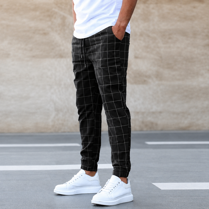 Nikki | Jogger met Ruitdessin