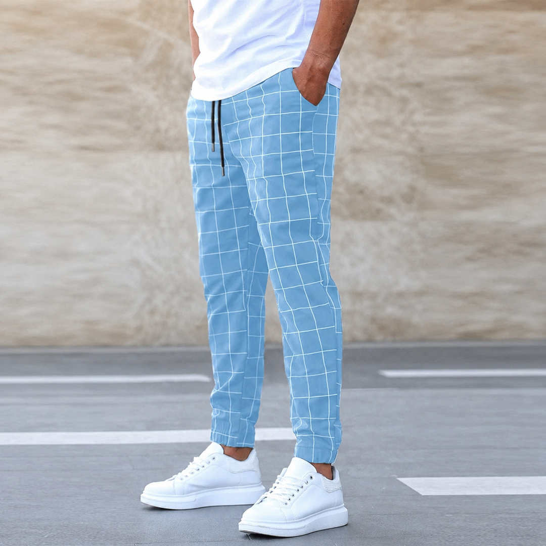 Nikki | Jogger met Ruitdessin