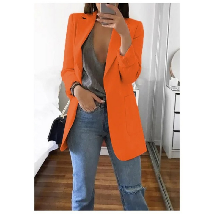 Tess | Lange Getailleerde Blazer