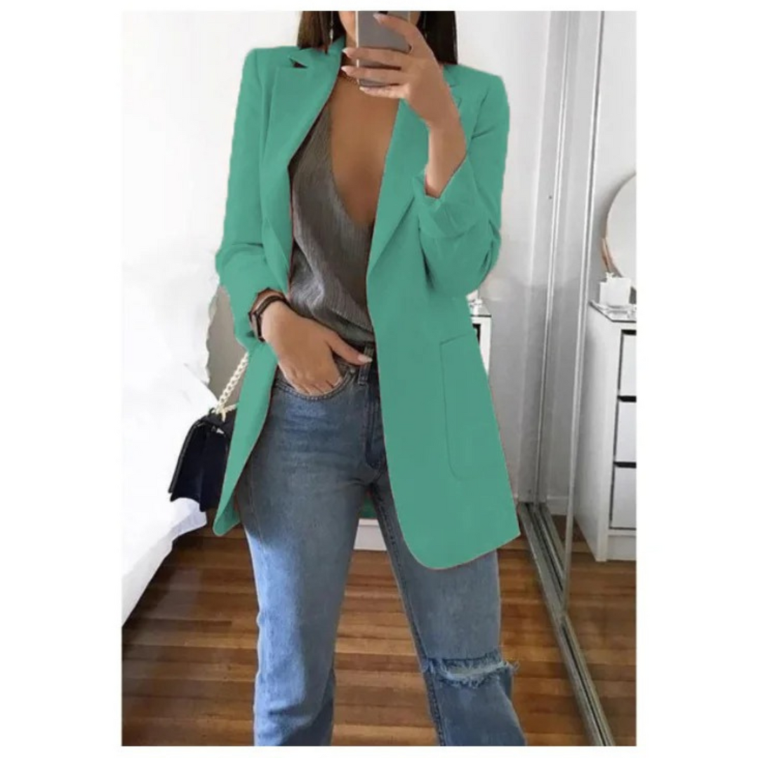 Tess | Lange Getailleerde Blazer