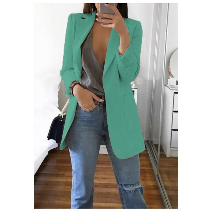 Tess | Lange Getailleerde Blazer