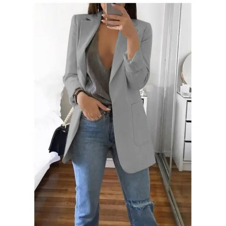 Tess | Lange Getailleerde Blazer