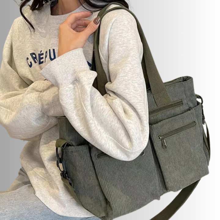 Maud | Ruime Corduroy Shopper