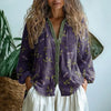 Brianna | Printed V-Neck Long Sleeve