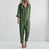 Sloane | Women’s Linen Longsleeve Jumpsuit
