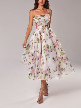 Penelope | Women’s Elegant Floral Midi Dress