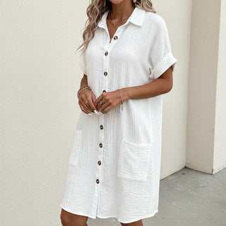 Brooklyn | Cotton Polo Shirt Dress