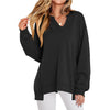 Casvyn | V-Neck Sweatshirt