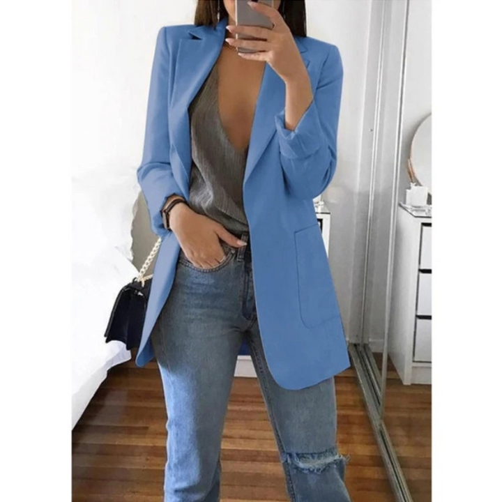 Tess | Lange Getailleerde Blazer
