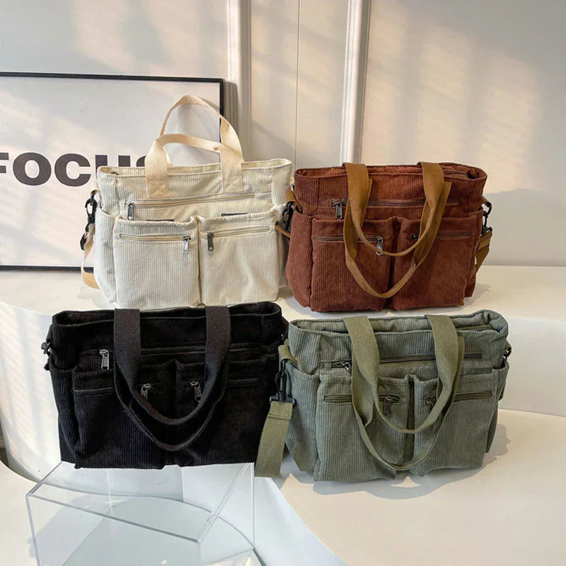 Maud | Ruime Corduroy Shopper