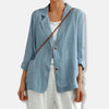 Blakely | Relaxed Fit Linen-Blend Blazer for Effortless Summer Layering