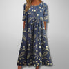 Margaret | Short Sleeve Loose Fit Midi