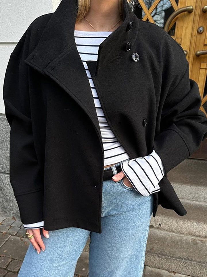 Marieke | Korte Double-Breasted Jas