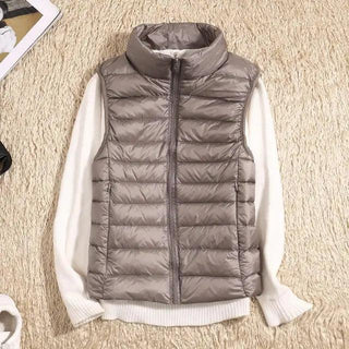 Zoey | Women's Ultra Light Down Vest Warm & Lightweight