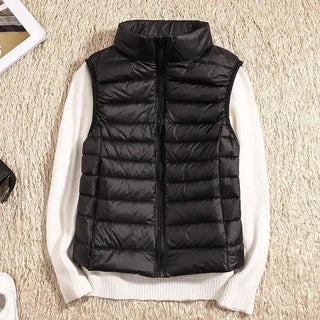 Zoey | Women's Ultra Light Down Vest Warm & Lightweight