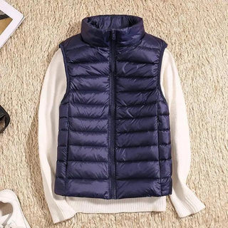 Zoey | Women's Ultra Light Down Vest Warm & Lightweight
