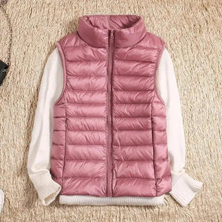 Zoey | Women's Ultra Light Down Vest Warm & Lightweight