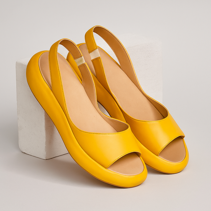 Petronella | Orthopedische Sandalen met Sleehak