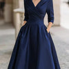 Liora | Elegant Midi Cocktail Dress