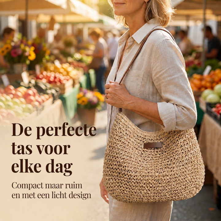 Antonia | Gevlochten Schoudertas