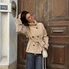 Ellie | Cropped Trench Coat