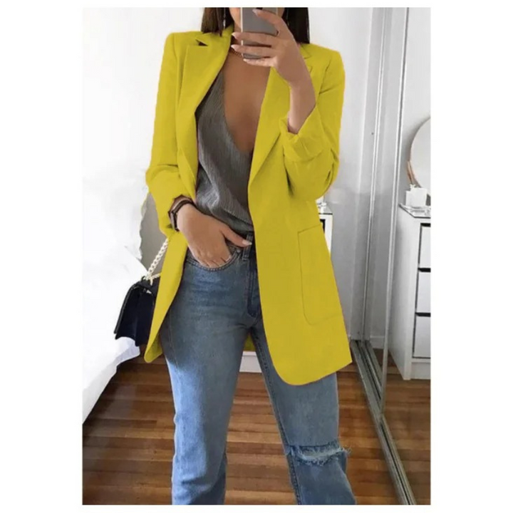 Tess | Lange Getailleerde Blazer