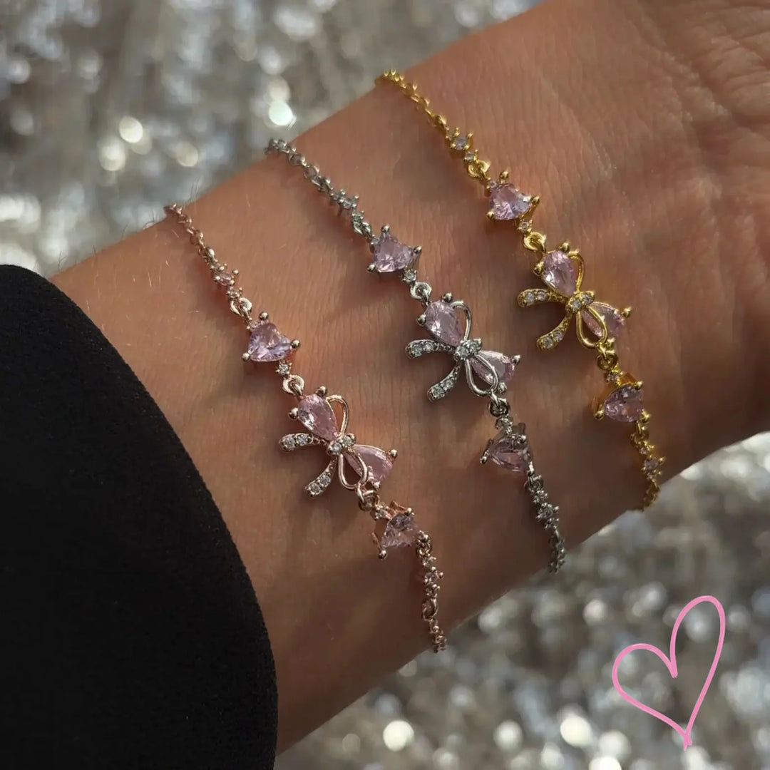 Thea | Fijne Armband met Strik