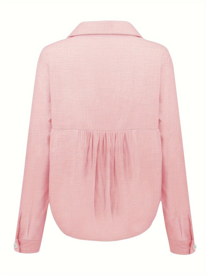 Ute | Luchtige Geweven Blouse