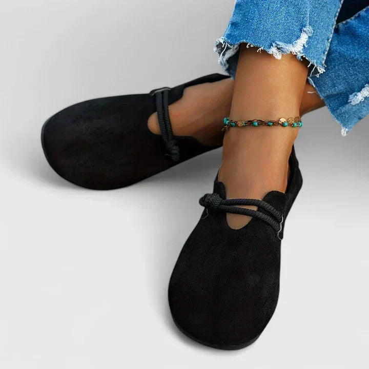 Jantine | Comfortabele Loafers met Touwdetail