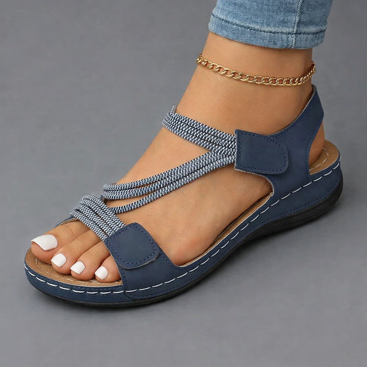 Marieke | Lichtgewicht Sandalen met Klittenband