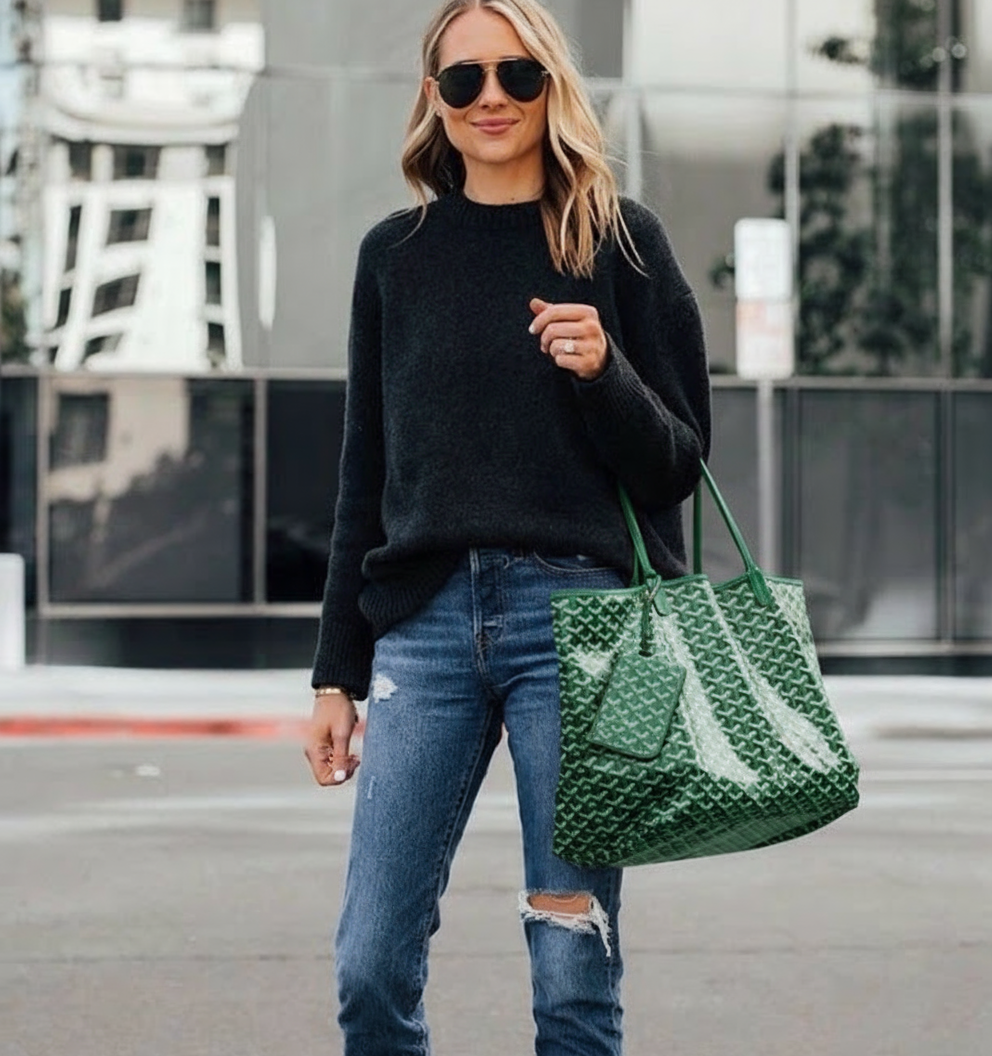 Sanne | Geometrische Shopper met Etui