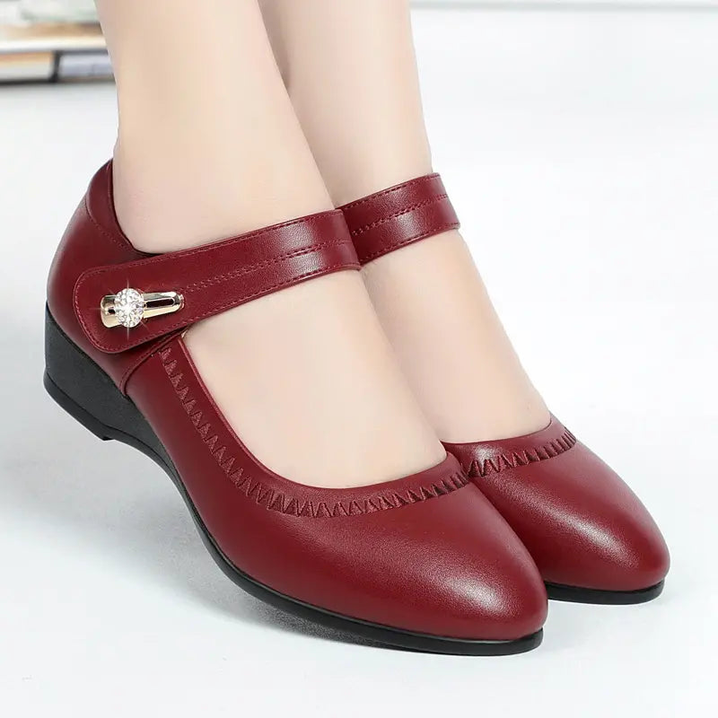 Aaltje | Comfortabele Pumps met Sleehak