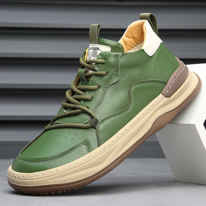 Valentijn | Leren Sneakers met Comfortzool