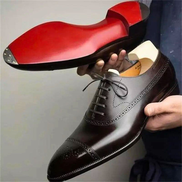 Tineke | Leren Oxford Veterschoenen