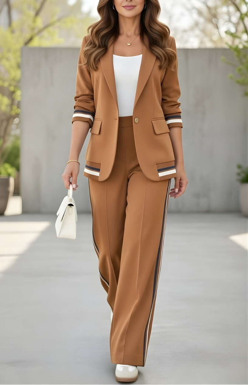 Pauline | Getailleerde Tweedelige Co-ord Set