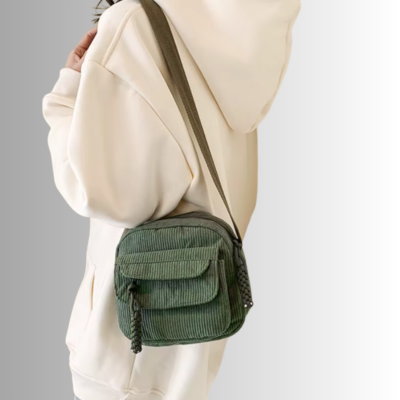 Jildou | Compacte Corduroy Crossbody