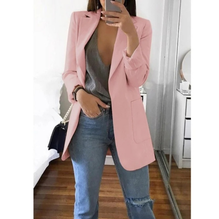 Tess | Lange Getailleerde Blazer