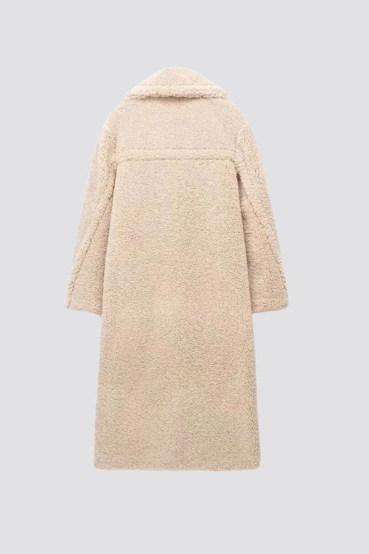 Reina | Lange Faux Fur Mantel