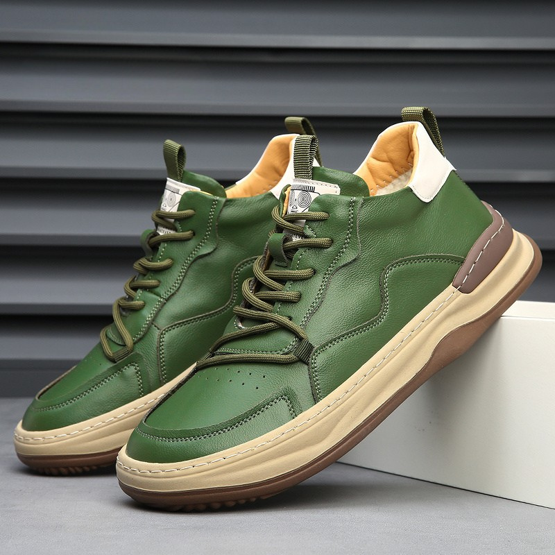 Valentijn | Leren Sneakers met Comfortzool