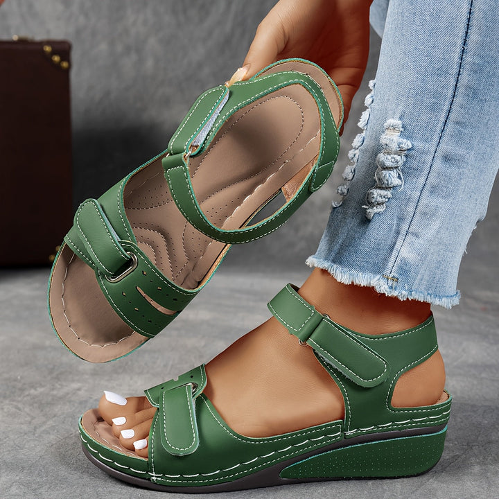 Ursel | Comfortabele Sandalen met Sleehak