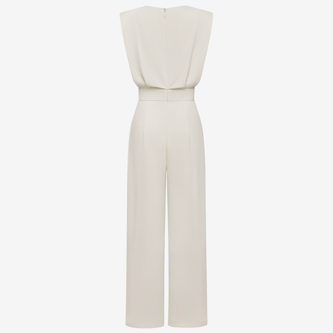 Julia | Minimalistische Jumpsuit met Tailleaccent