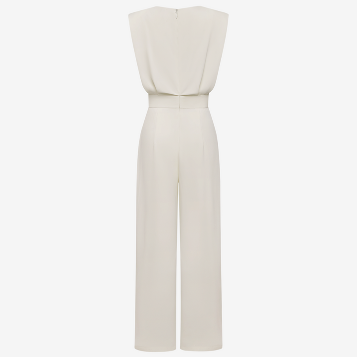 Julia | Minimalistische Jumpsuit met Tailleaccent