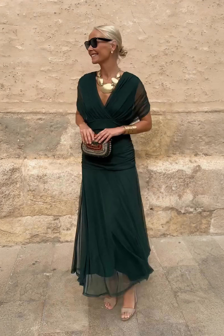 Lorenza | Elegant Maxi Wedding Guest Dress