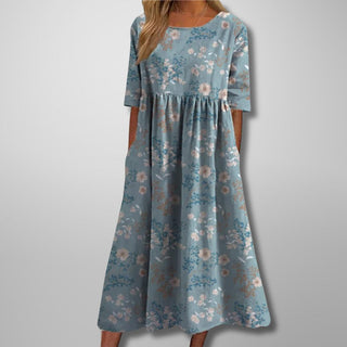 Gail | Relaxed Floral Midi Dress