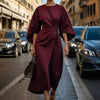 Aurora | Flowy Belted Maxi Dress