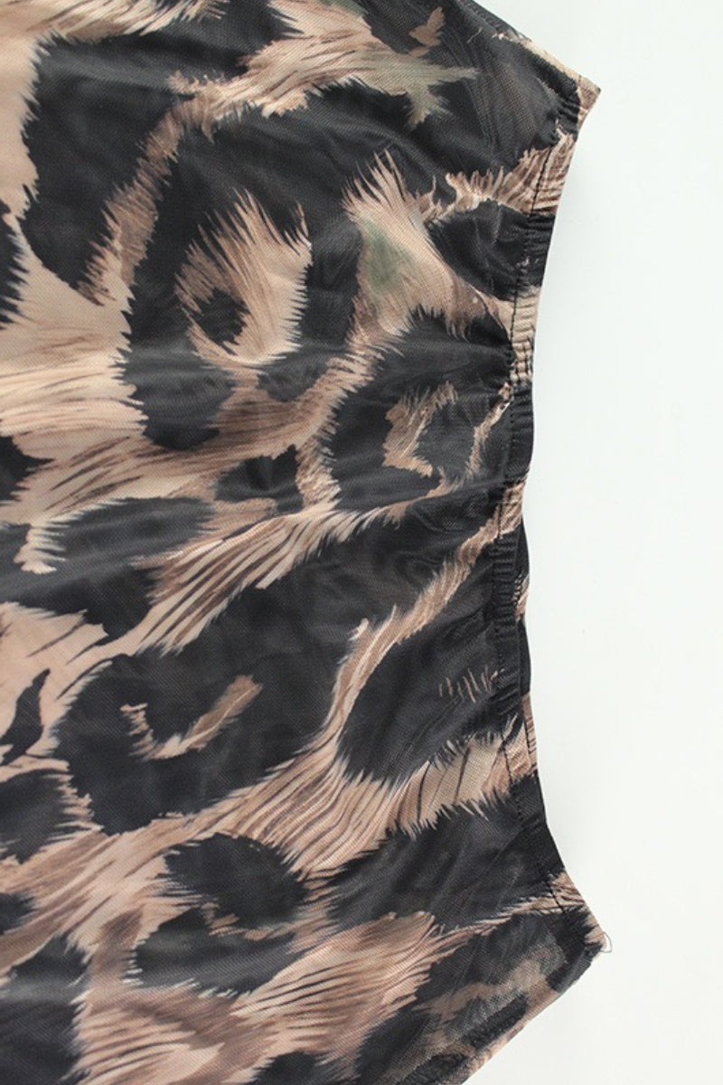 Aafke | Geprinte Bikini met Maxirok